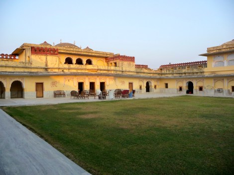 Maharaja's Palace - the hotel at  Bhandarej